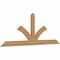 Ekena Millwork Richland Smooth Timber Gable Bracket, Western Red Cedar, 96"W x 36"H x 1 1/2"D x 5 1/2"F, 9/12 Pitch GBW096X36X0206RIC00SWR - alternate 3